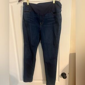 Pink Blush Maternity Size 32 Classic Women’s Dark Blue Stretch Jeans